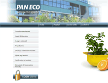 Tablet Screenshot of paneco.it